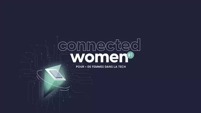 Logo du forum Connected Women + de femmes dans la tech
