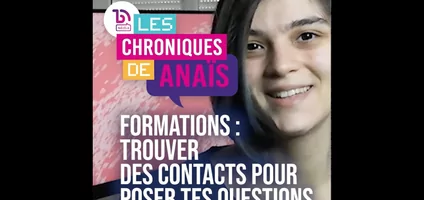 Formations : trouver des contacts pour poser tes questions - Chroniques d'Anaïs #shorts