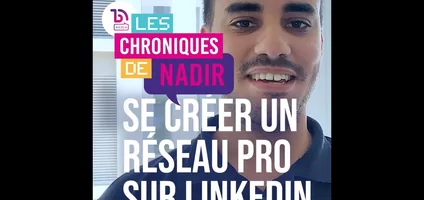 Se créer un réseau pro sur Linkedin - Les Chroniques de Nadir #Shorts